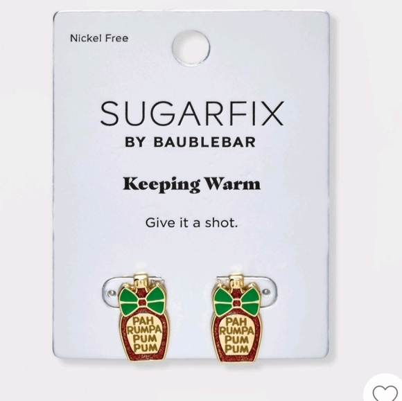 Sugarfix Baublebar Keeping Warm Earrings NWT - Picture 2 of 5